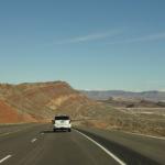 Sulla route 15 verso lo Zion Nationa Park